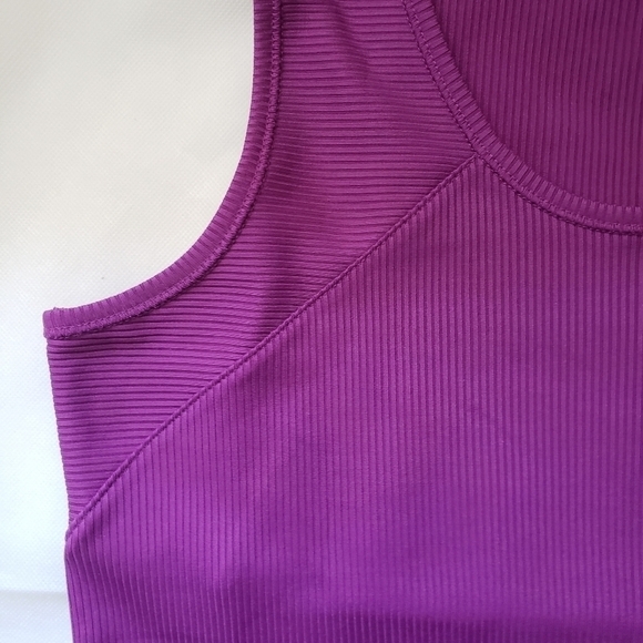 𝅺puma Sport Dry Fit long tank top violet pink - Picture 2 of 6